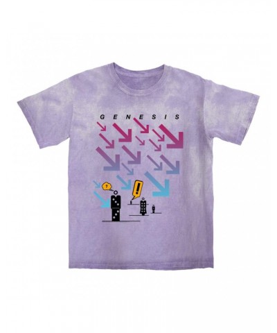 Genesis T-shirt | Live In Concert 1986 Tour Color Blast Shirt $12.58 Shirts