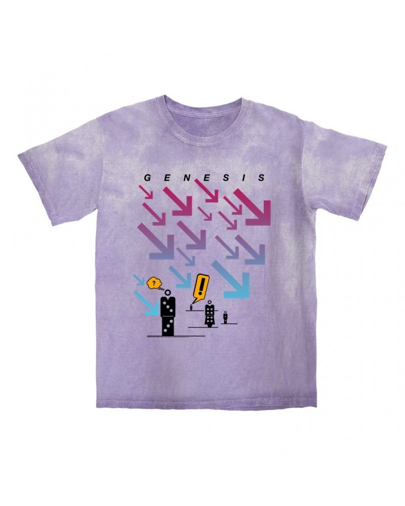 Genesis T-shirt | Live In Concert 1986 Tour Color Blast Shirt $12.58 Shirts