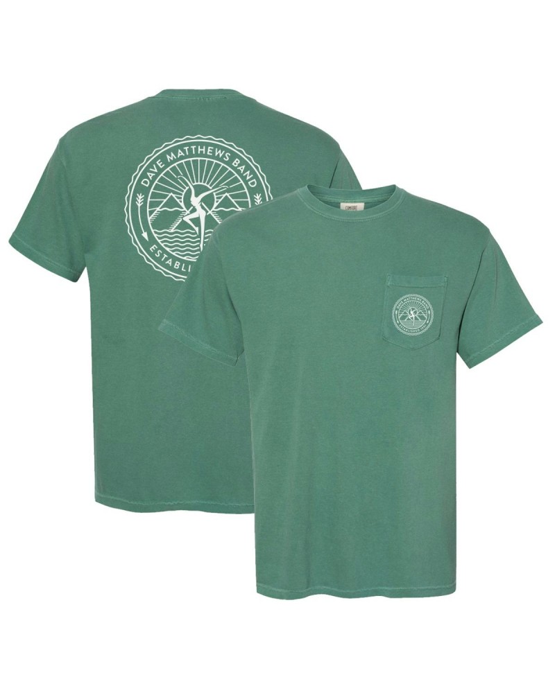 Dave Matthews Band Pigment Dye Firedancer Pocket Tee $14.35 Shirts