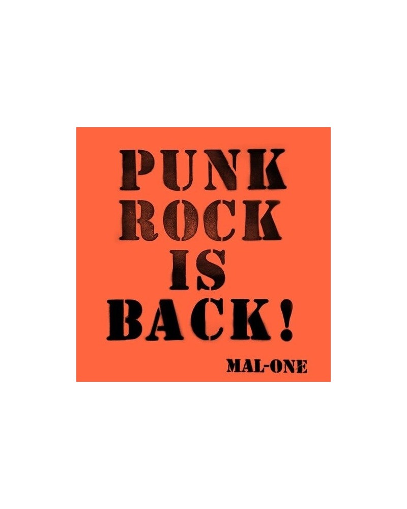 Mal-One PUNK ROCK IS BACK Vinyl Record $7.04 Vinyl