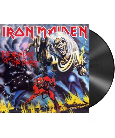 Iron Maiden The Number Of The Beast' LP (Vinyl) $11.62 Vinyl