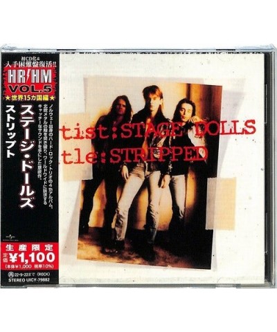 Stage Dolls STRIPPED CD $5.06 CD