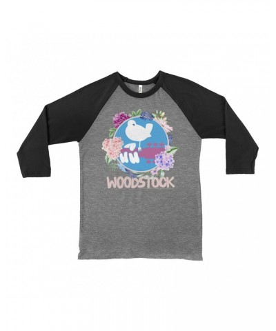 Woodstock 3/4 Sleeve Baseball Tee | Floral Shirt $9.28 Shirts