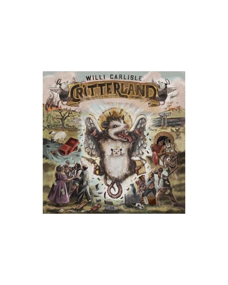 Willi Carlisle CRITTERLAND Vinyl Record $10.00 Vinyl