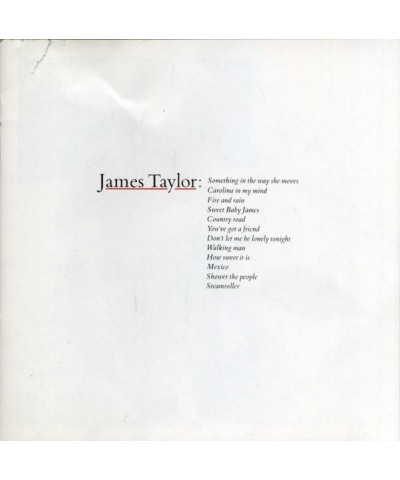 James Taylor GREATEST HITS CD $5.84 CD