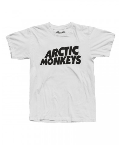 Arctic Monkeys CLASSIC LOGO' WHITE T-SHIRT $9.50 Shirts