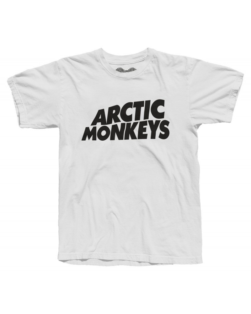 Arctic Monkeys CLASSIC LOGO' WHITE T-SHIRT $9.50 Shirts