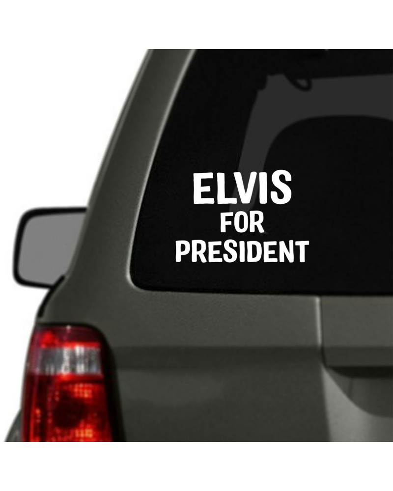 Elvis Presley for President Car Decal $4.40 Accessories