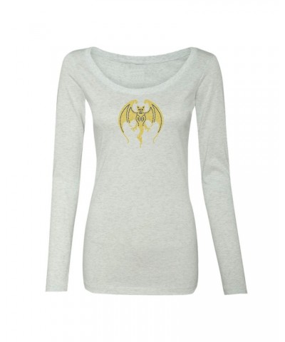 Hollywood Vampires Bat Bling Long Sleeve Scoop $18.38 Shirts