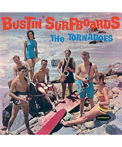 The Tornadoes Bustin' Surfboards Vinyl Record $7.83 Vinyl