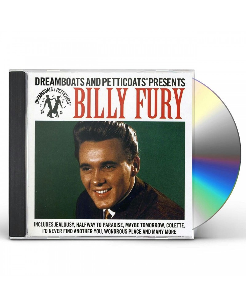 Billy Fury DREAMCOATS & PETTICOATS PRESENTS BILLY FURY CD $5.58 CD