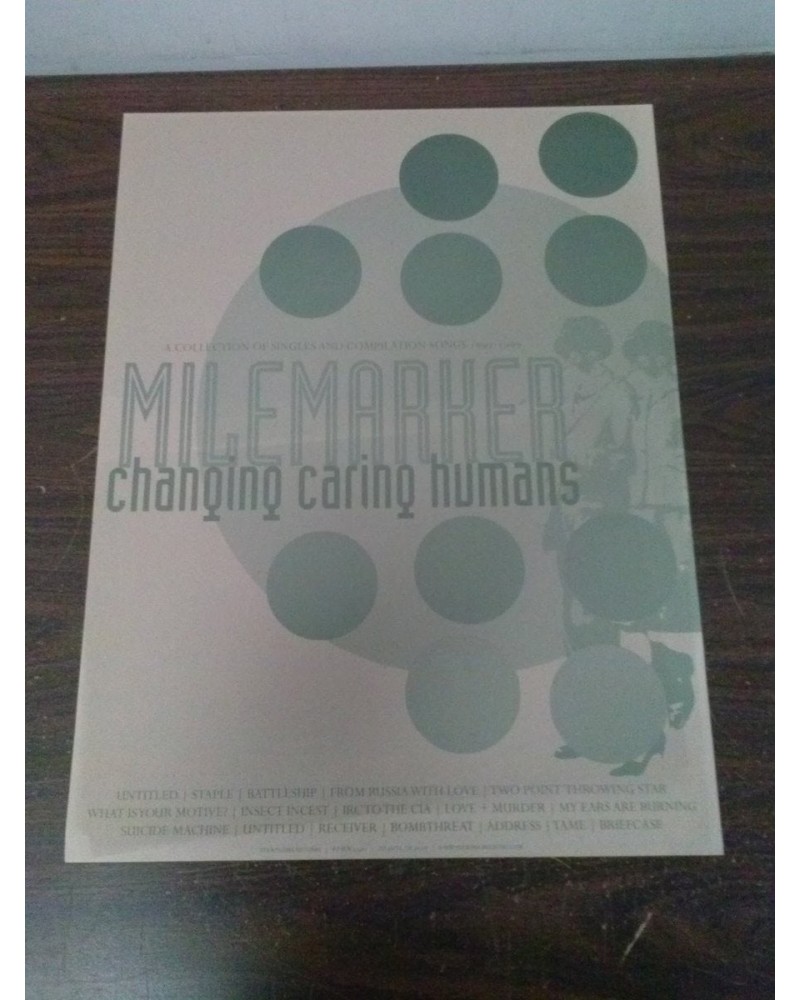 Milemarker Changing Caring Humans Poster - posters ship separately $1.55 Decor