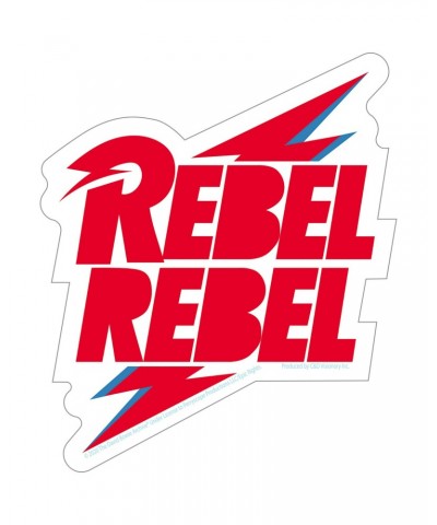 David Bowie Rebel Rebel Bolt 4.25"x5" Sticker $0.94 Accessories