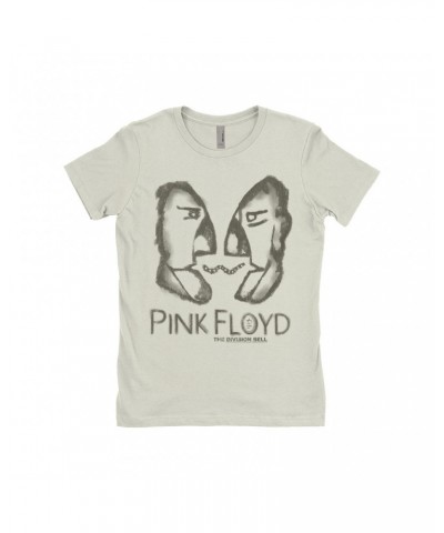 Pink Floyd Ladies' Boyfriend T-Shirt | Bioworld Division Bell Pencil Sketch Shirt $8.98 Shirts