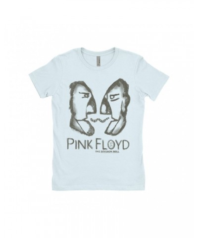 Pink Floyd Ladies' Boyfriend T-Shirt | Bioworld Division Bell Pencil Sketch Shirt $8.98 Shirts