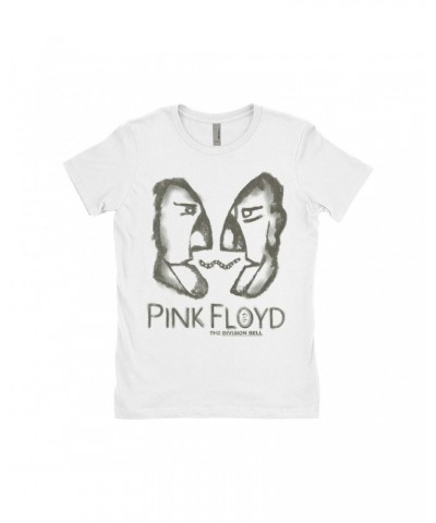 Pink Floyd Ladies' Boyfriend T-Shirt | Bioworld Division Bell Pencil Sketch Shirt $8.98 Shirts