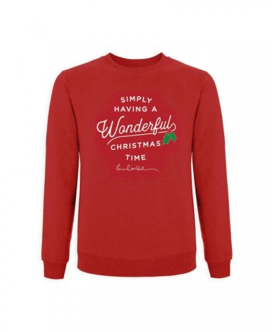 Paul McCartney Wonderful Christmas Time Sweatshirt $11.10 Sweatshirts