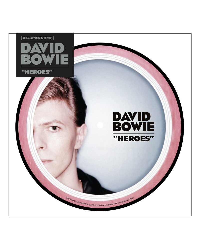 David Bowie HEROES (40TH ANNIVERSARY) Vinyl Record $8.52 Vinyl