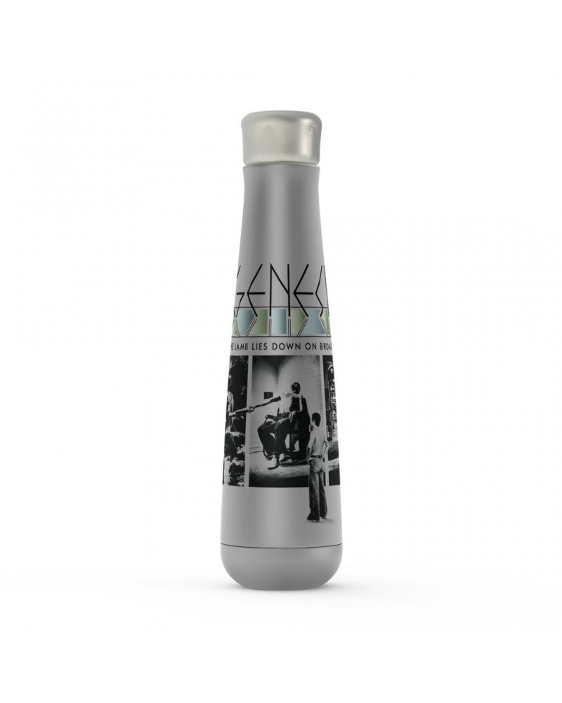 Genesis Peristyle Water Bottle | The Lamb Lies Down On Broadway Poster Water Bottle $8.04 Drinkware