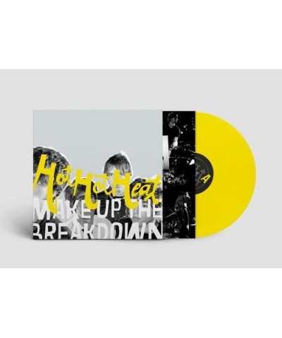 Hot Hot Heat Make Up The Breakdown Opaque Yellow Vinyl Record $11.89 Vinyl