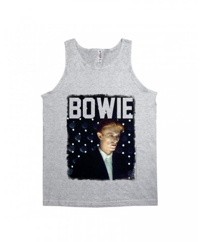 David Bowie Unisex Tank Top | The Man Who Fell To Earth Album Photo Design Shirt $11.23 Shirts