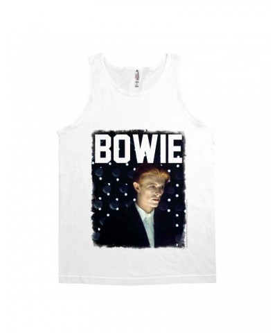 David Bowie Unisex Tank Top | The Man Who Fell To Earth Album Photo Design Shirt $11.23 Shirts