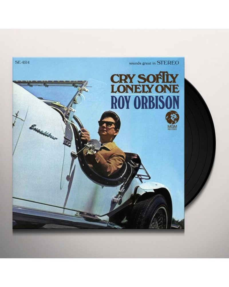 Roy Orbison Cry Softly Lonely One Vinyl Record $11.63 Vinyl