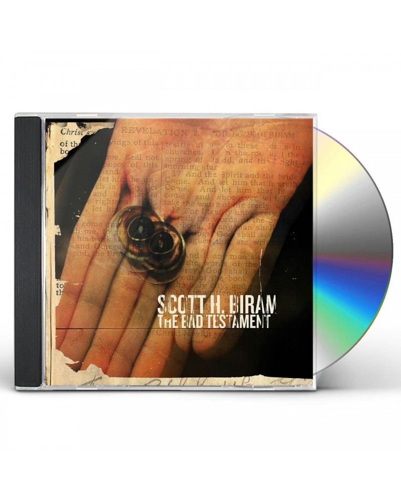 Scott H. Biram THE BAD TESTAMENT CD $5.98 CD