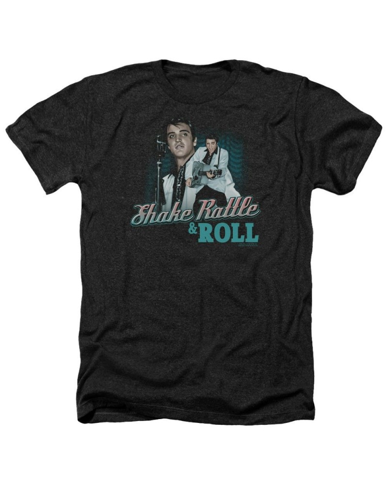 Elvis Presley Tee | SHAKE RATTLE & ROLL Premium T Shirt $5.27 Shirts