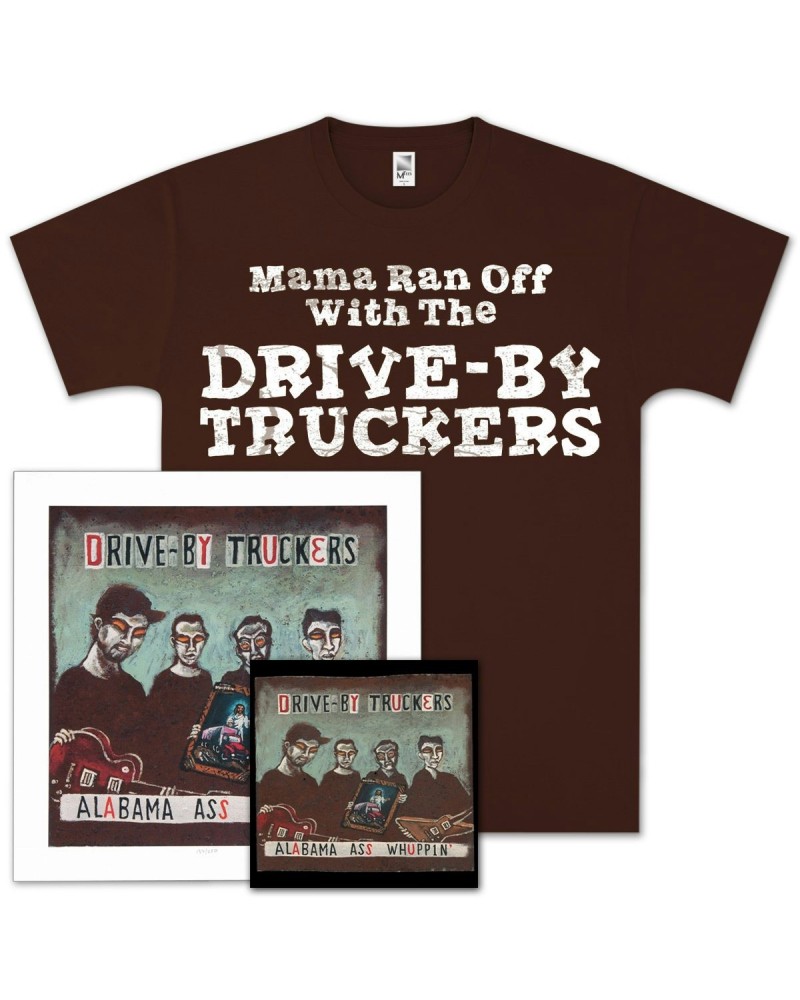 Drive-By Truckers Alabama Ass Whuppin' CD T-shirt and Print Combo $20.68 CD