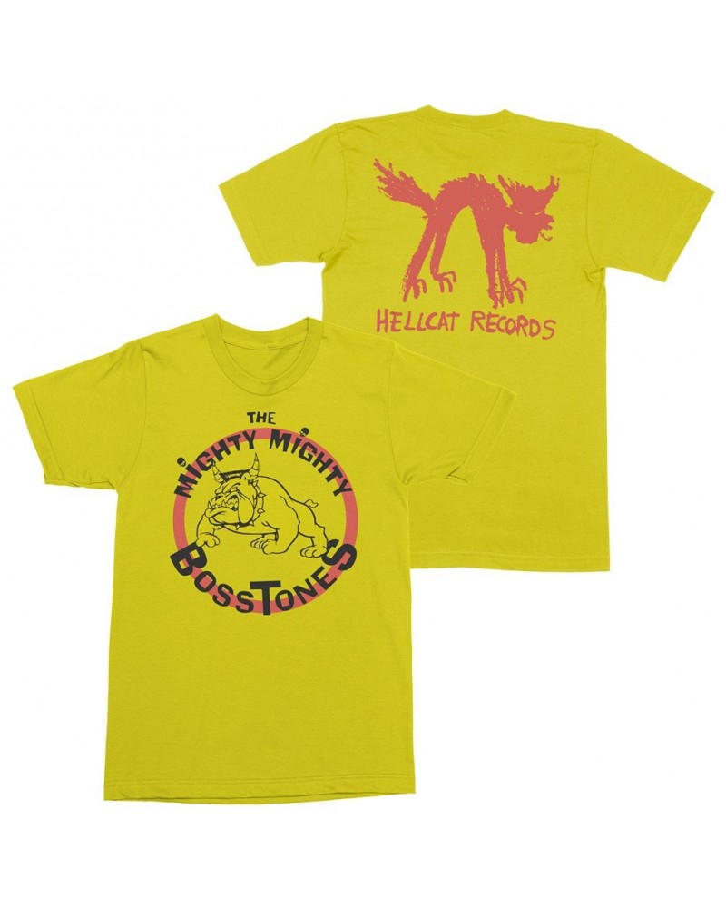 Mighty Mighty Bosstones Hellcat Bulldog T-Shirt - Yellow $12.00 Shirts