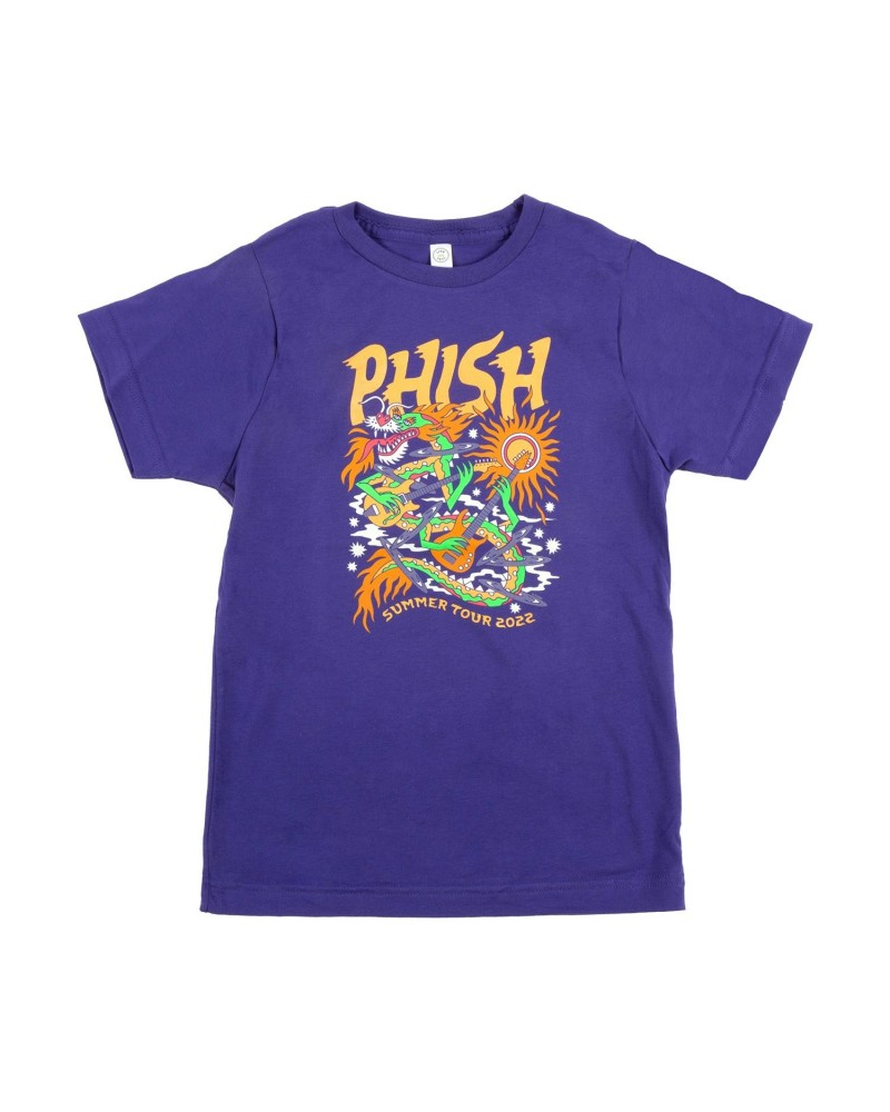 Phish Youth Dragon Soot Summer Tour 2022 Tee $6.90 Shirts