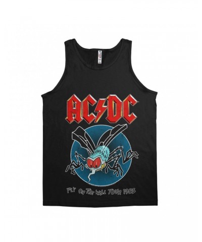 AC/DC Unisex Tank Top | 1985 Fly On The Wall Tour Shirt $9.98 Shirts