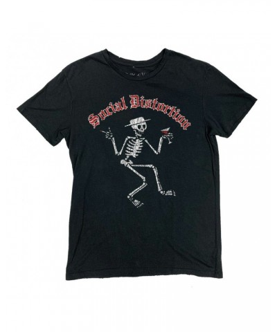 Social Distortion Vintage Skelly T-Shirt (Antique Black) $21.05 Shirts