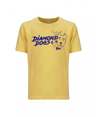 David Bowie Blue Logo Diamond Dogs Rad Youth Tee $8.80 Kids