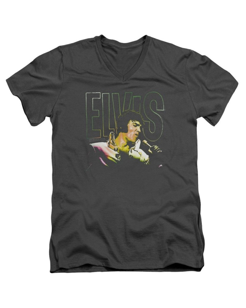 Elvis Presley T Shirt (Slim Fit) | MULTICOLORED Slim-fit Tee $8.55 Shirts