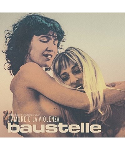 Baustelle L'AMORE E LA VIOLENZA CD $6.80 CD