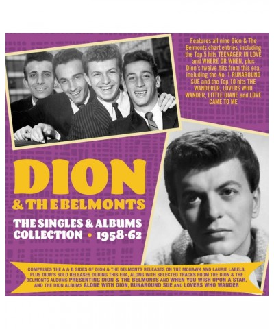 Dion & The Belmonts The Singles & Albums Collection 1957-62 CD $7.02 CD