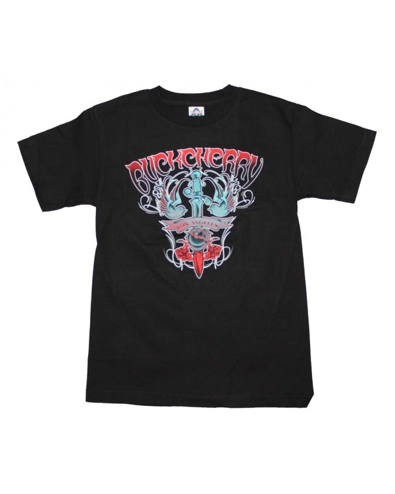 Buckcherry T Shirt | Buckcherry Los Angeles T-Shirt $3.58 Shirts