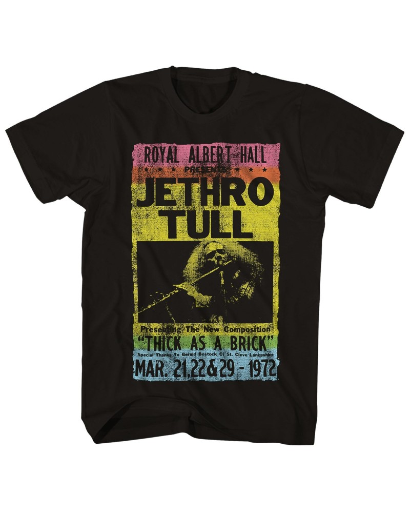 Jethro Tull T-Shirt | Royal Albert Hall (1972) Shirt $8.04 Shirts