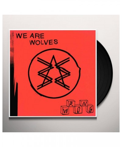 We Are Wolves Wrong Vinyl Record $12.60 Vinyl