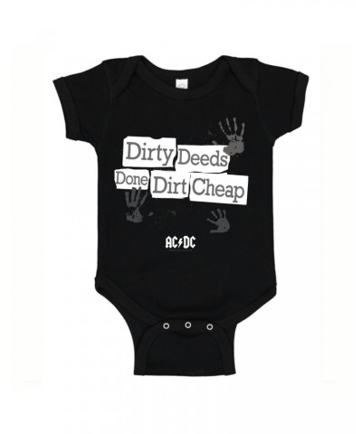 AC/DC Dirty Hands Onesie $10.58 Kids