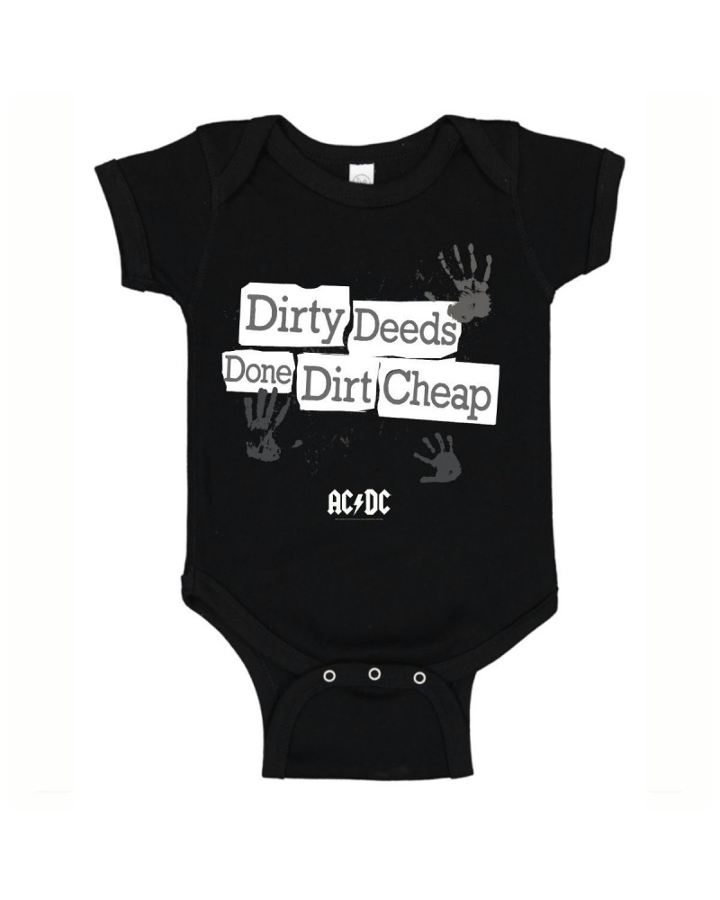 AC/DC Dirty Hands Onesie $10.58 Kids