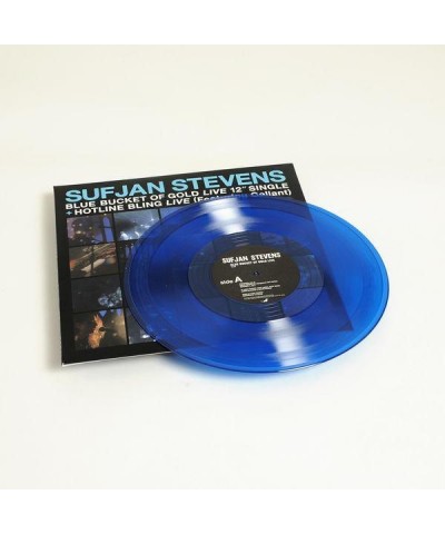 Sufjan Stevens BLUE BUCKET OF GOLD B/W HOTLINE BLING (FEATURING GALLANT) (TRANSLUCENT BLUE VINYL) Vinyl Record $7.20 Vinyl