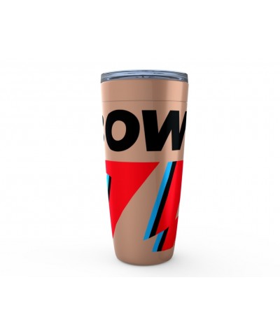 David Bowie Viking Tumbler | Black Blue & Red 75th Logo Tumbler $9.98 Drinkware