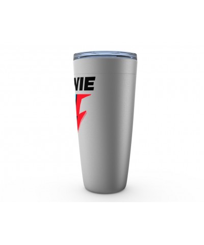 David Bowie Viking Tumbler | Black Blue & Red 75th Logo Tumbler $9.98 Drinkware