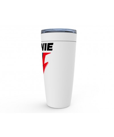 David Bowie Viking Tumbler | Black Blue & Red 75th Logo Tumbler $9.98 Drinkware