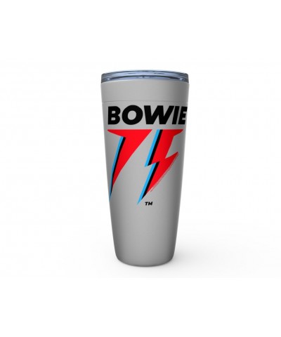 David Bowie Viking Tumbler | Black Blue & Red 75th Logo Tumbler $9.98 Drinkware