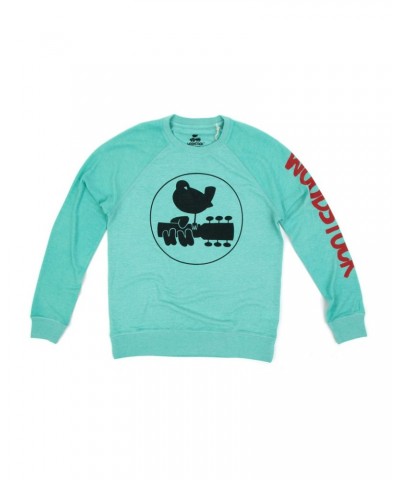 Woodstock Turquoise Classic Logo Long Sleeve T-Shirt $23.40 Shirts