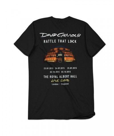 David Gilmour Rattle That Hall Event T-Shirt $17.15 Shirts